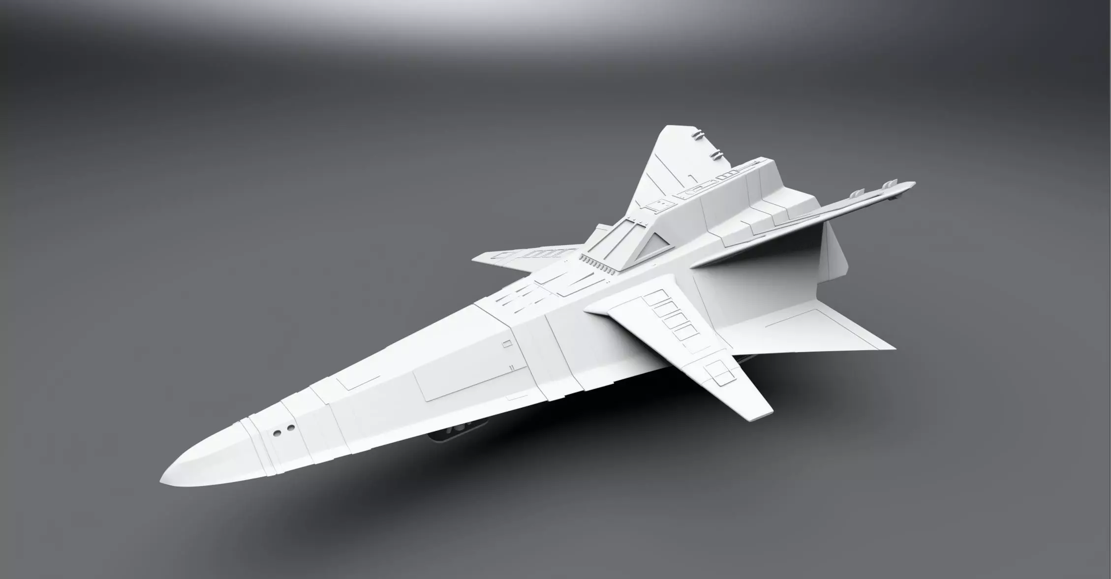 Space 1999 Glider scale model 3D print model