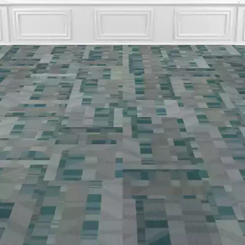 Wall to Wall Carpet Tile No 3 3D model