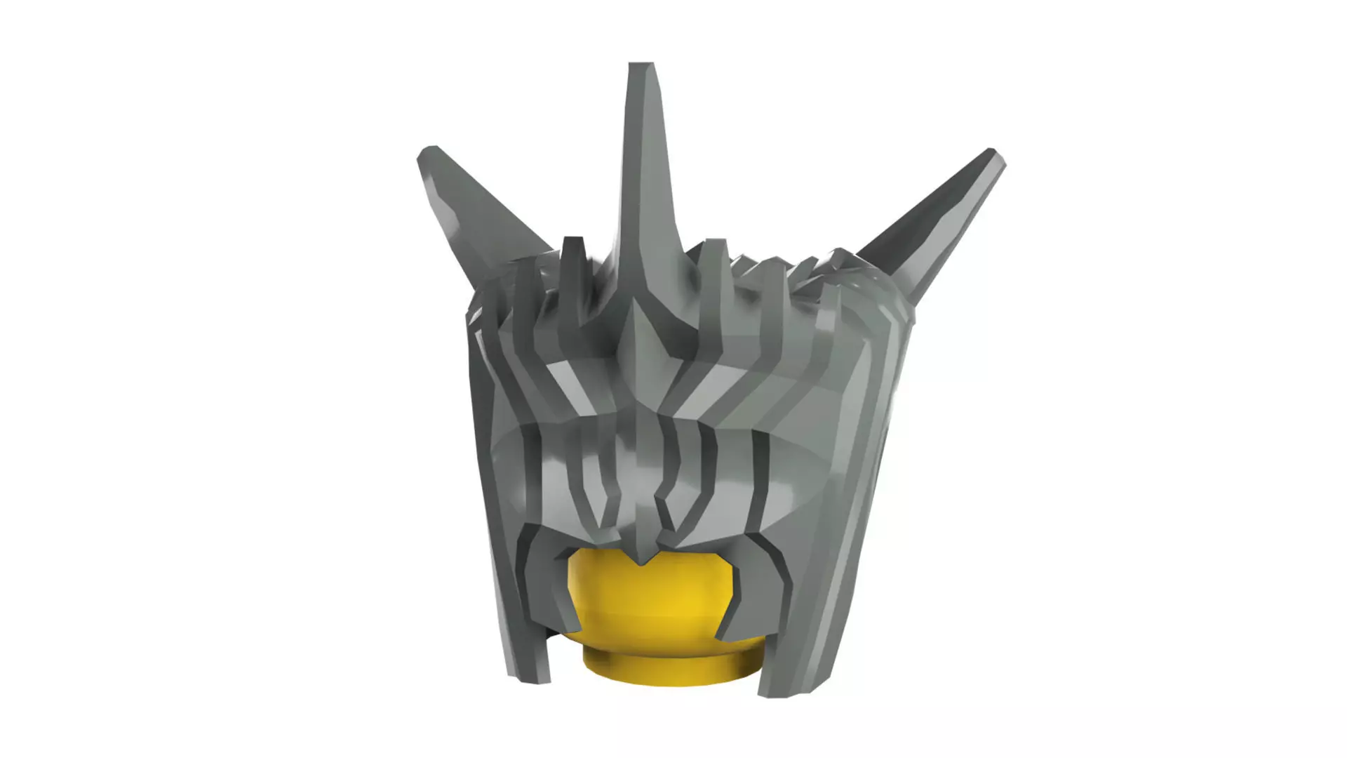 Custom3Dprint Minifigure Accessory - Headgear S2 - 093 3D print model