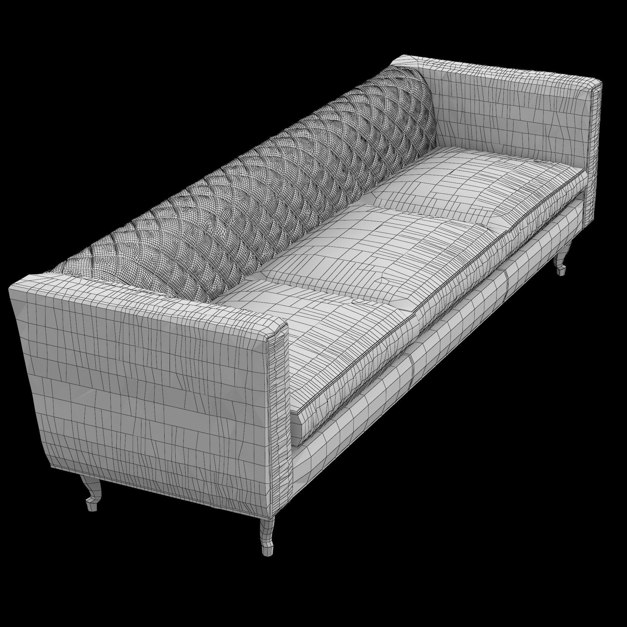 Boutique Leather Low-poly 3D model_5
