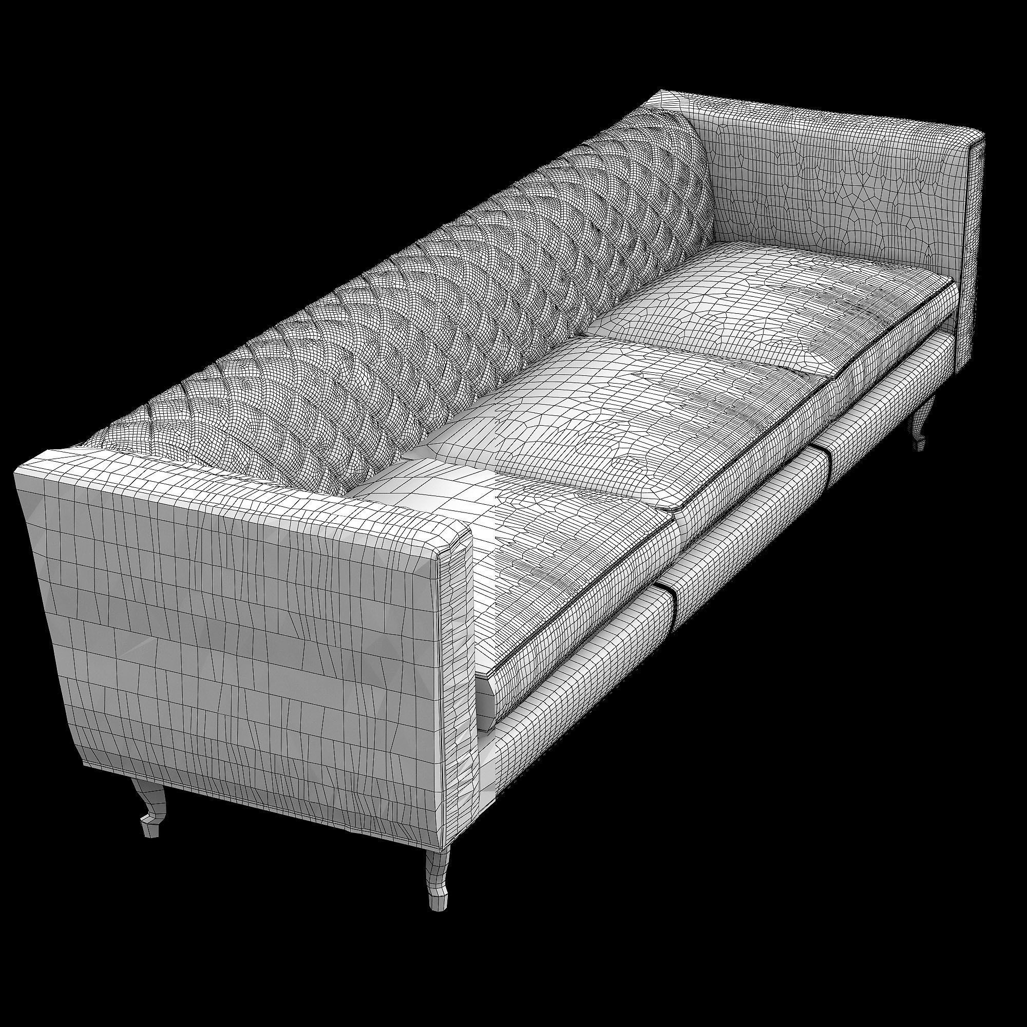 Boutique Leather Low-poly 3D model_3
