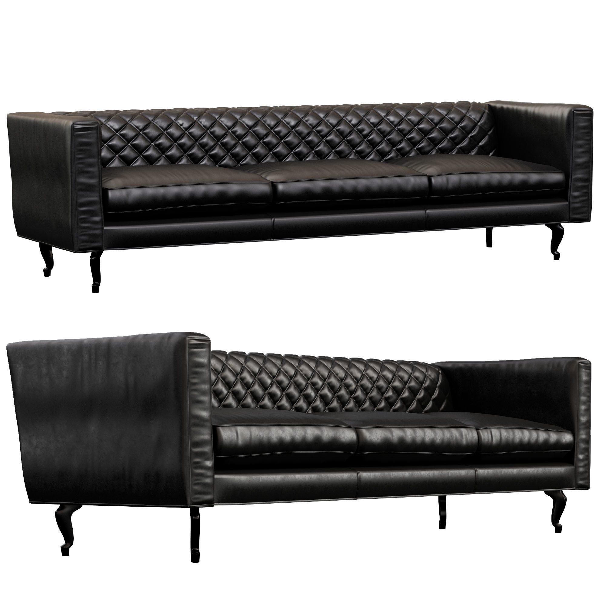 Boutique Leather Low-poly 3D model_2