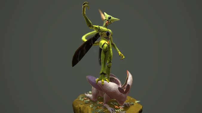 Imperfect Cell Low-poly 3D model
