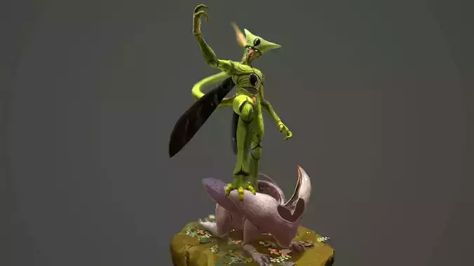 Imperfect Cell Low-poly 3D model