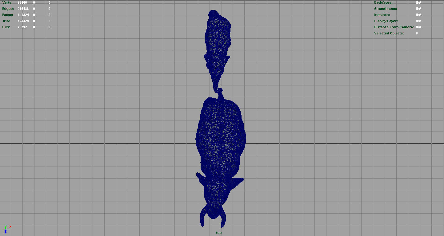 Asians Elephants Mother and Babe 3D model_9