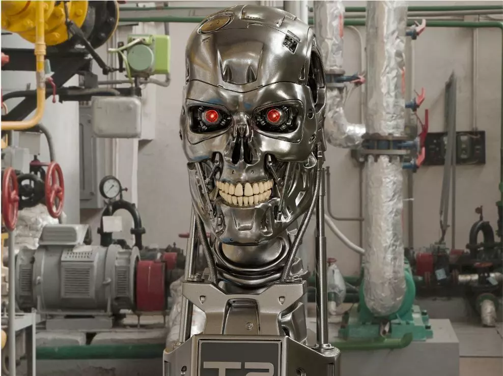 T-800 Skull Terminator 2 Judgment Day V4 Replica 3D print model