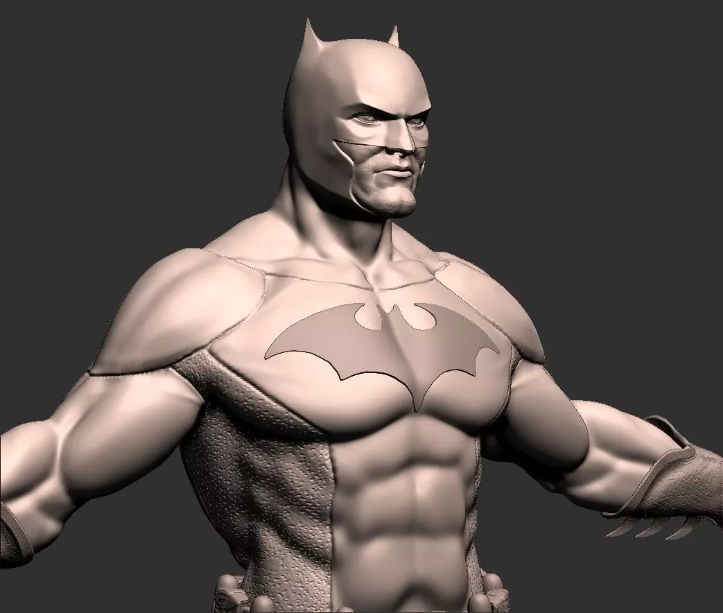 Batman Figure by Evil Raz 3D model_0