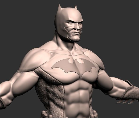 Batman Figure by Evil Raz 3D model