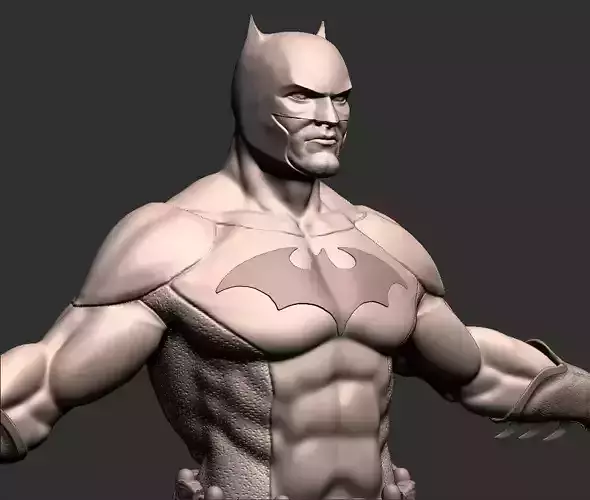 Batman Figure by Evil Raz 3D model