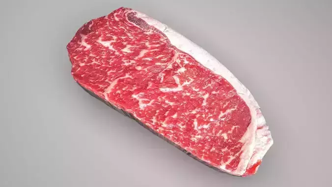 Angus Meat 3D model 2