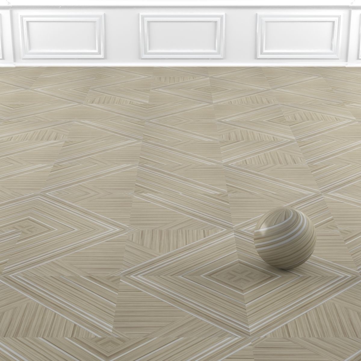 Wall to Wall LVT Floor No 3 3D model_8