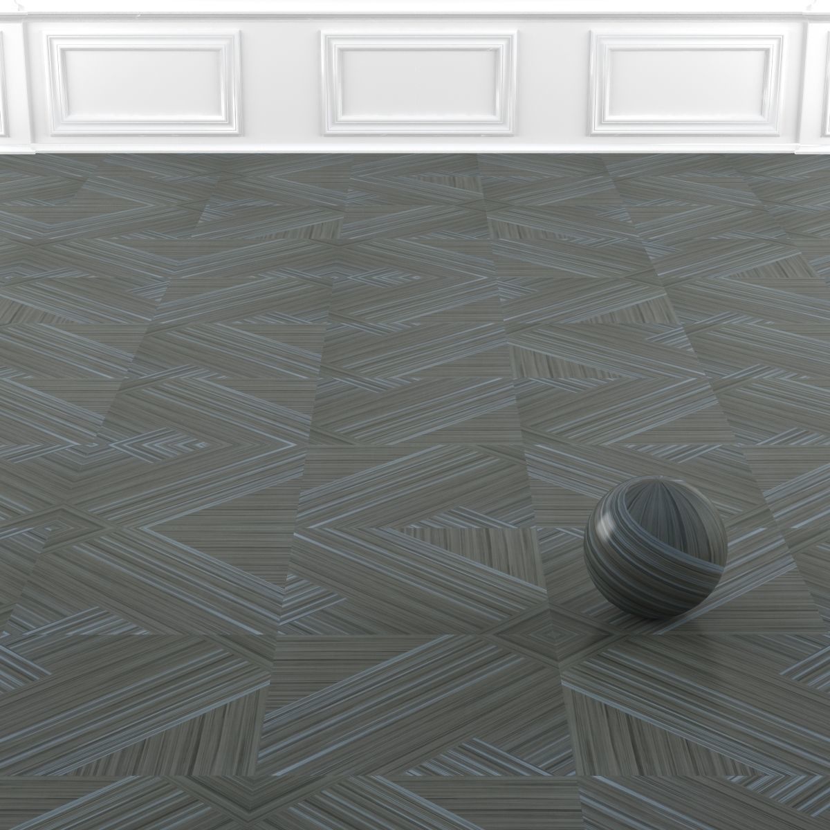 Wall to Wall LVT Floor No 3 3D model_2