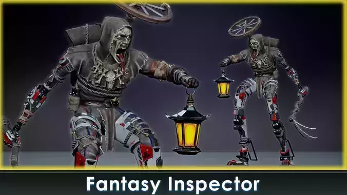 Fantasy Cyborg - Inspector