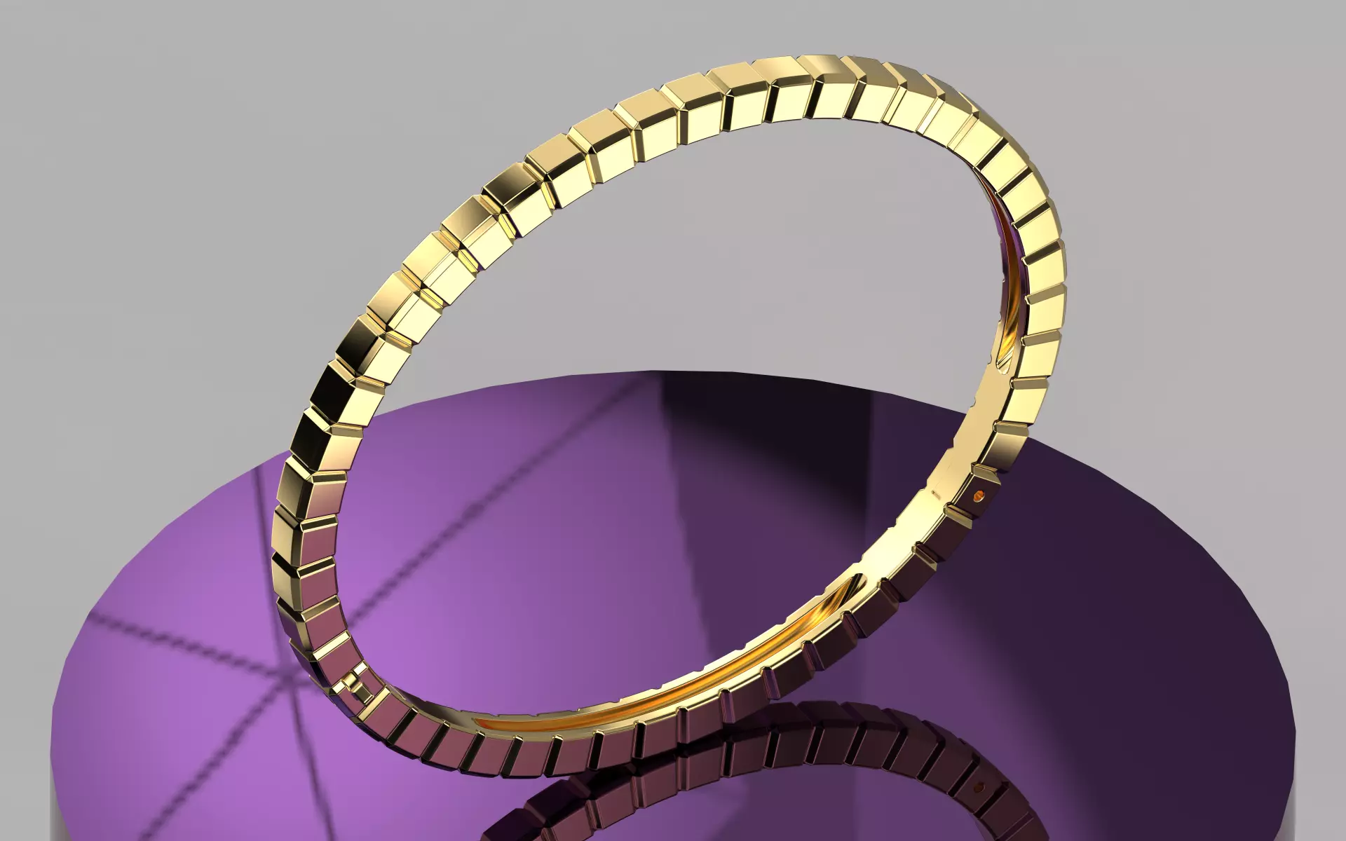 Chopard Bracelet Ice Cube Original Look 3D print model