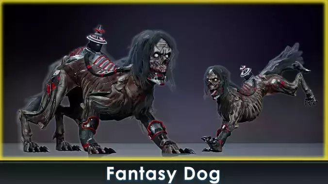 Fantasy Cyborg - Dog