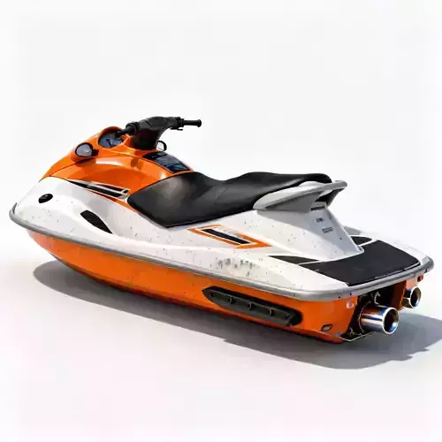 Realistic Luxury Jet Ski 3D Model 3D Model