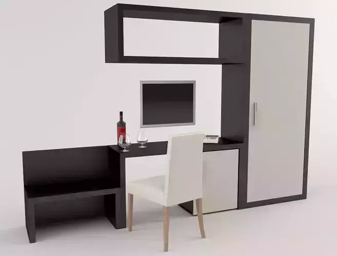 Hotel Furniture 3D model