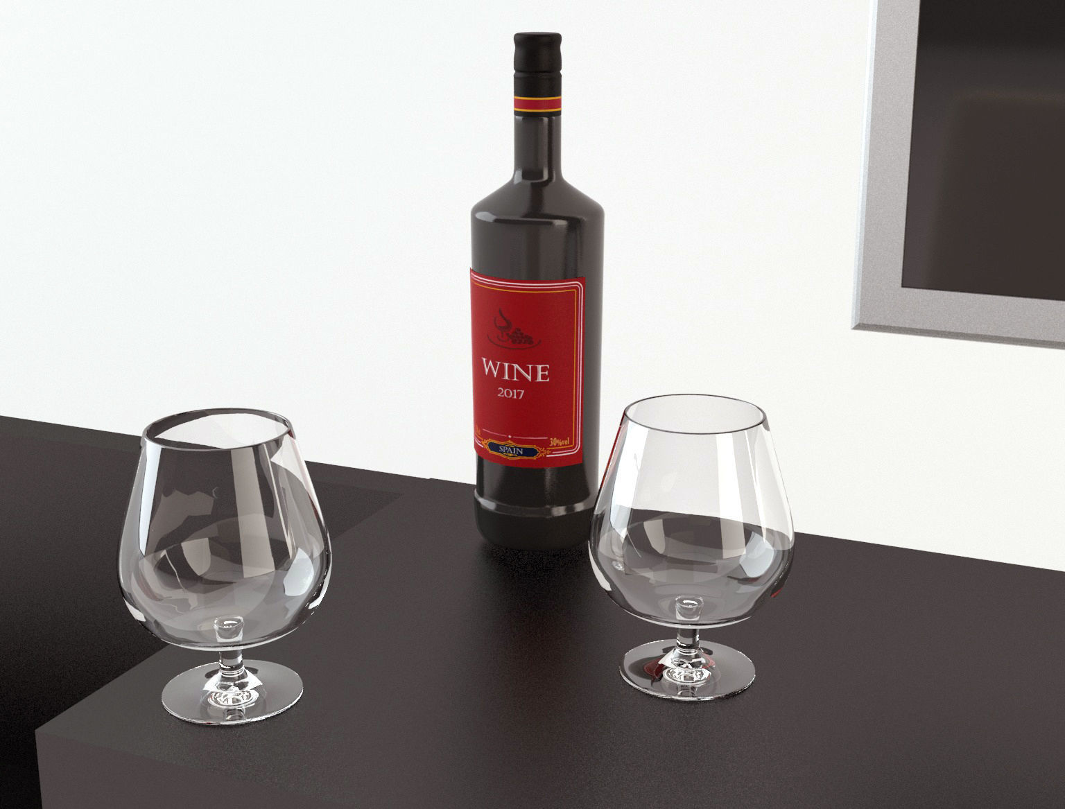 Hotel Furniture 3D model_4