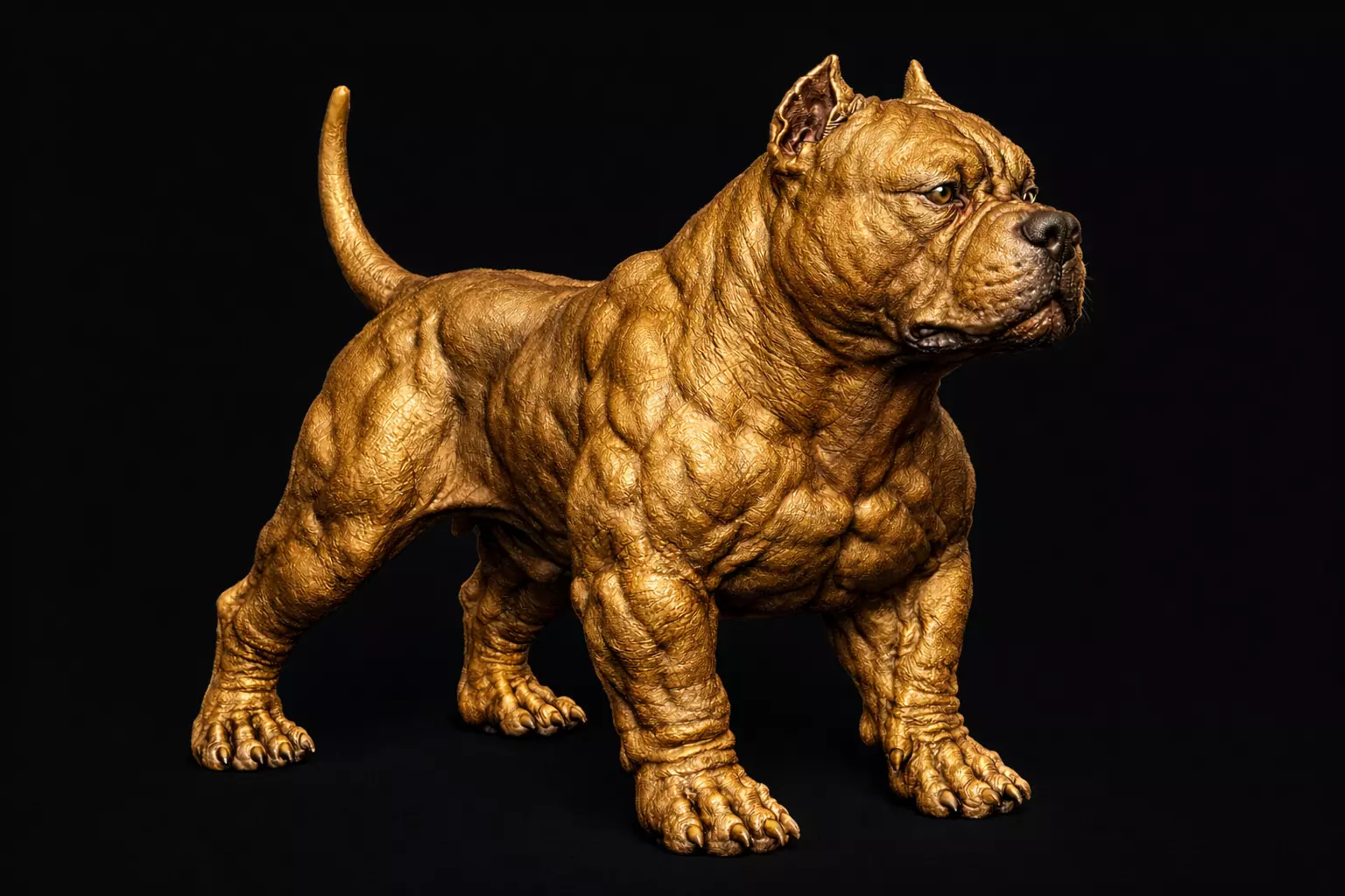 Pendant Bulldog Pendant Dog Pendant Animal Hiphop Pendant 3D print model
