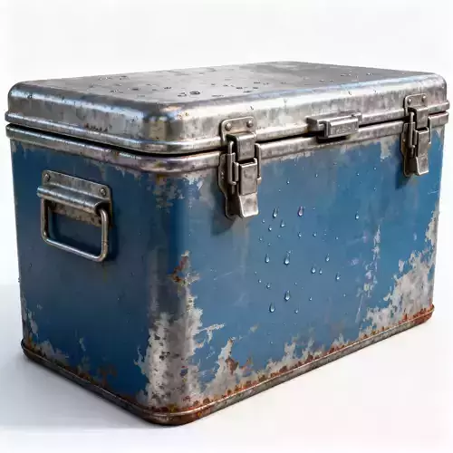 Realistic Beach Drink Cooler 3D Model 3D Model