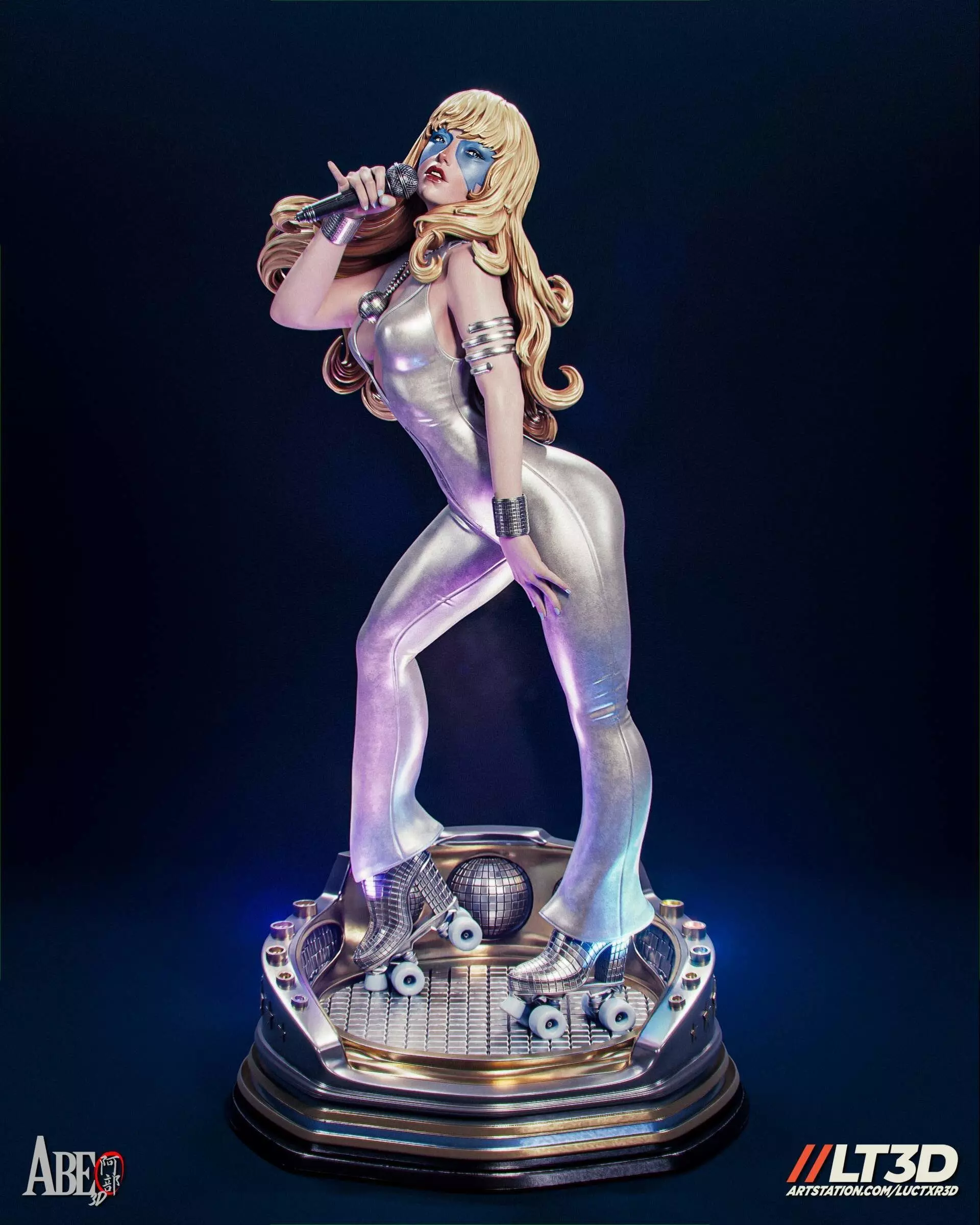 Dazzler 3D print model