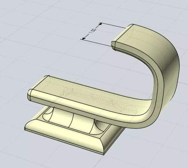 Wall Hook Free 3D print model