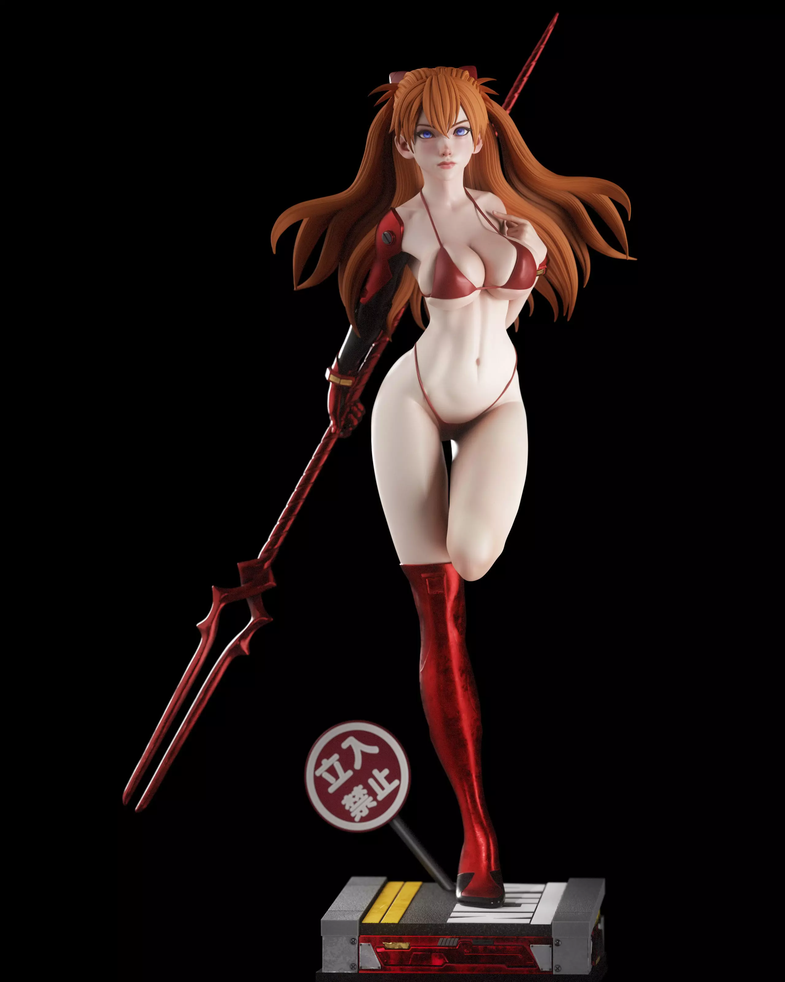 Asuka 3D print model