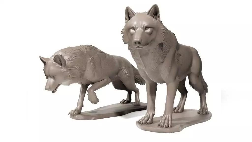 Wolfs 3D print model