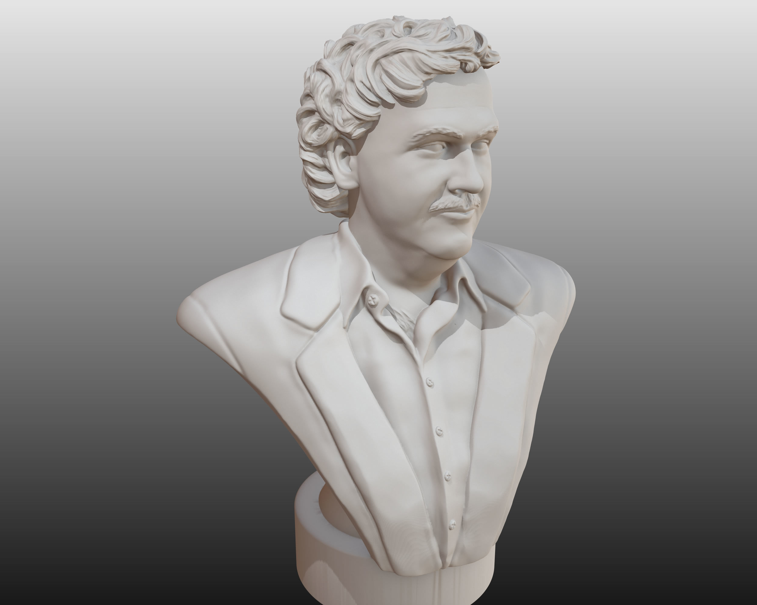 Pablo Escobar 3D print model_10