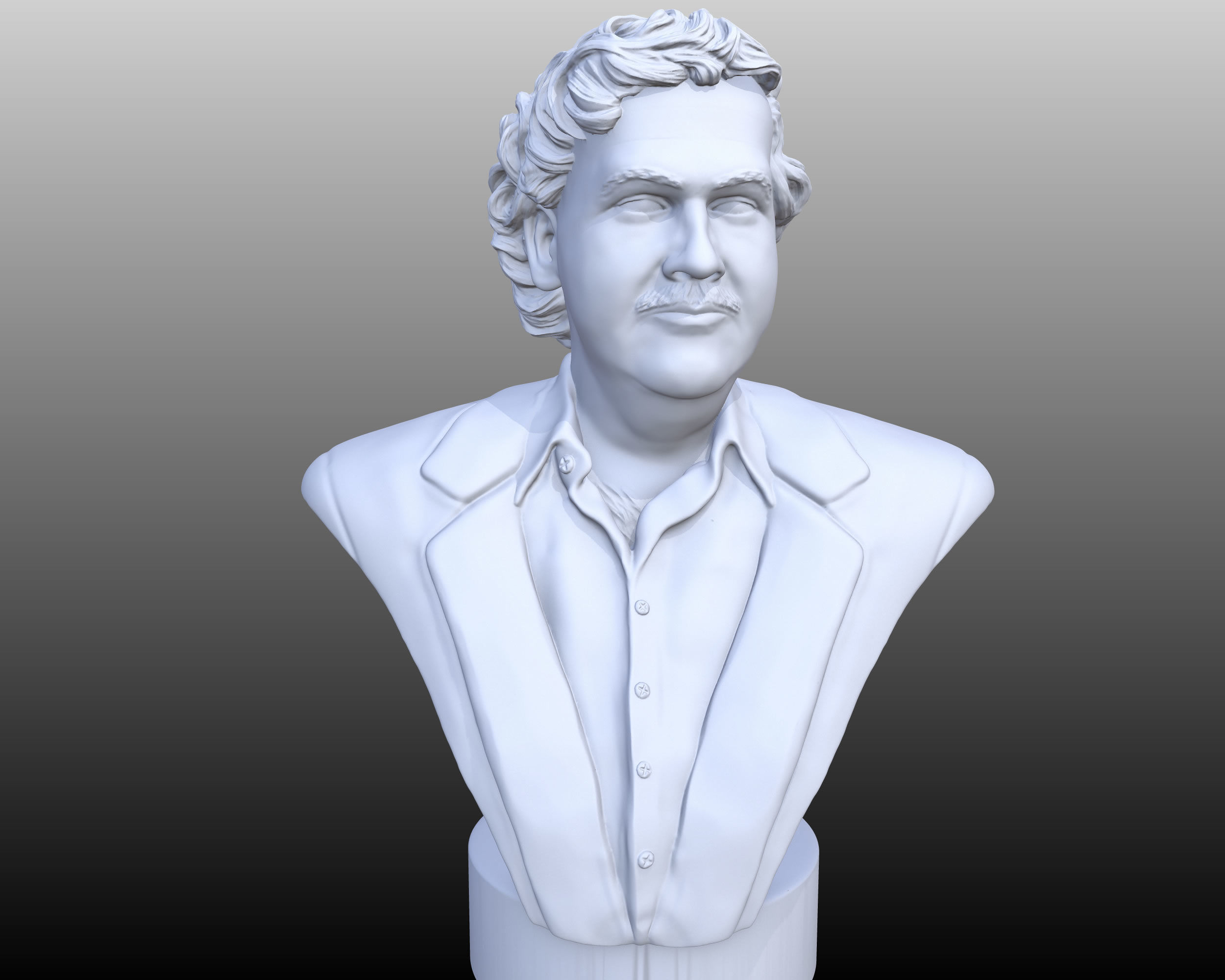 Pablo Escobar 3D print model_3