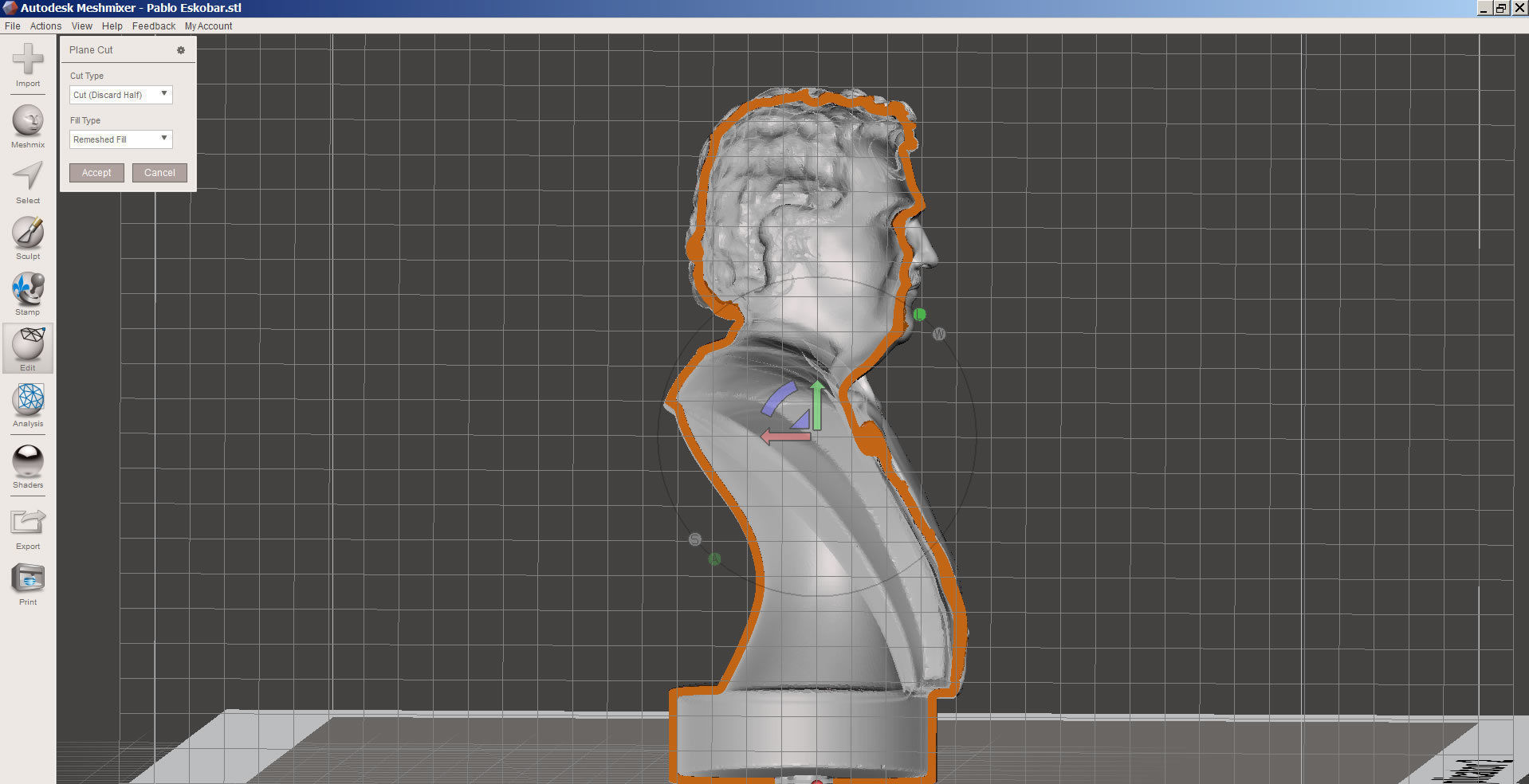 Pablo Escobar 3D print model_12