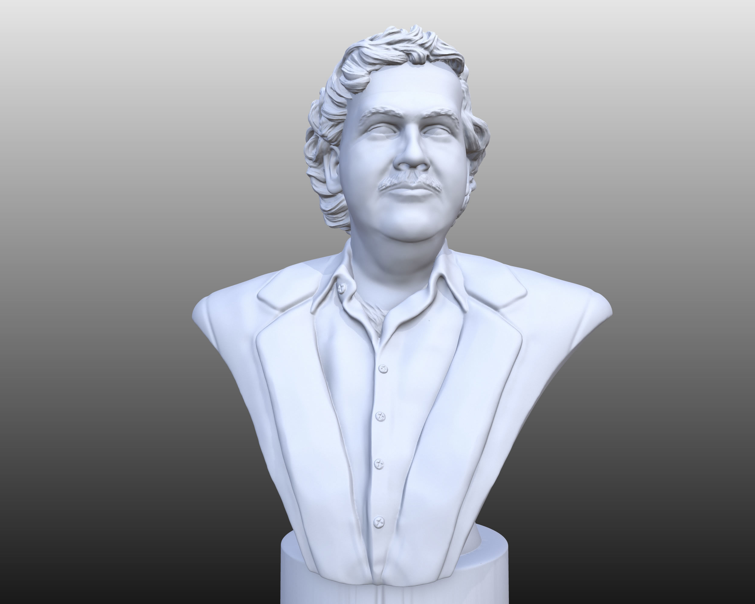 Pablo Escobar 3D print model_4