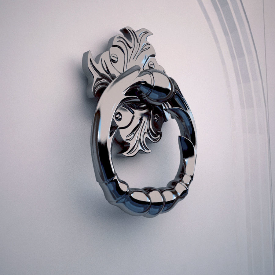 Door Entrance set  3D model_5