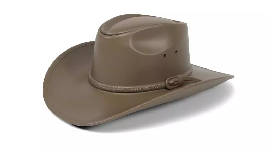 Western hat 3 3D print model