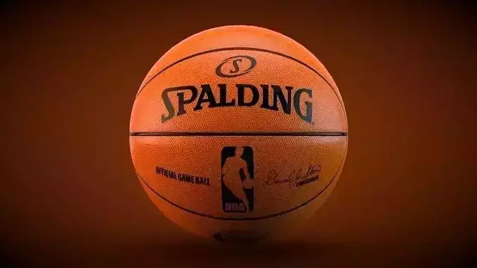 Spalding Official NBA Ball 3D model