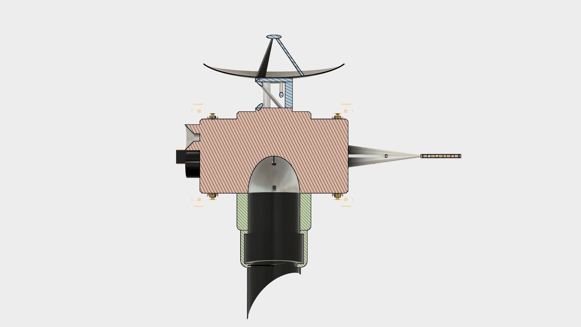 Telescope Satellite 3D model_9