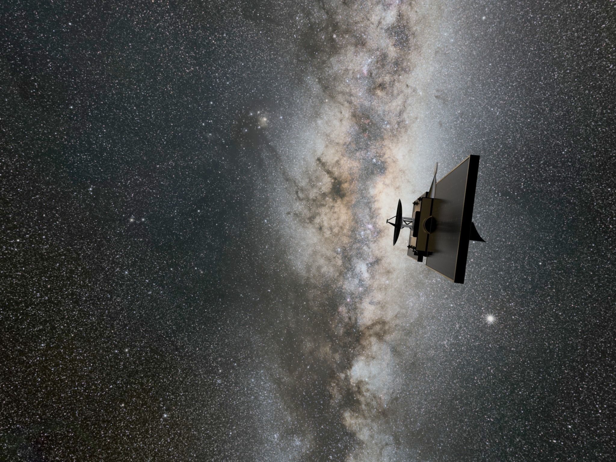 Telescope Satellite 3D model_1