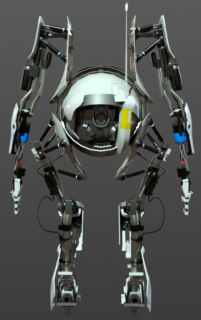 Atlas - Portal 2 3D model_1