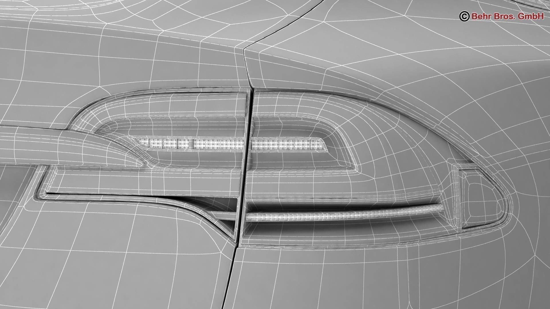 Tesla Model X 2017 3D model_25