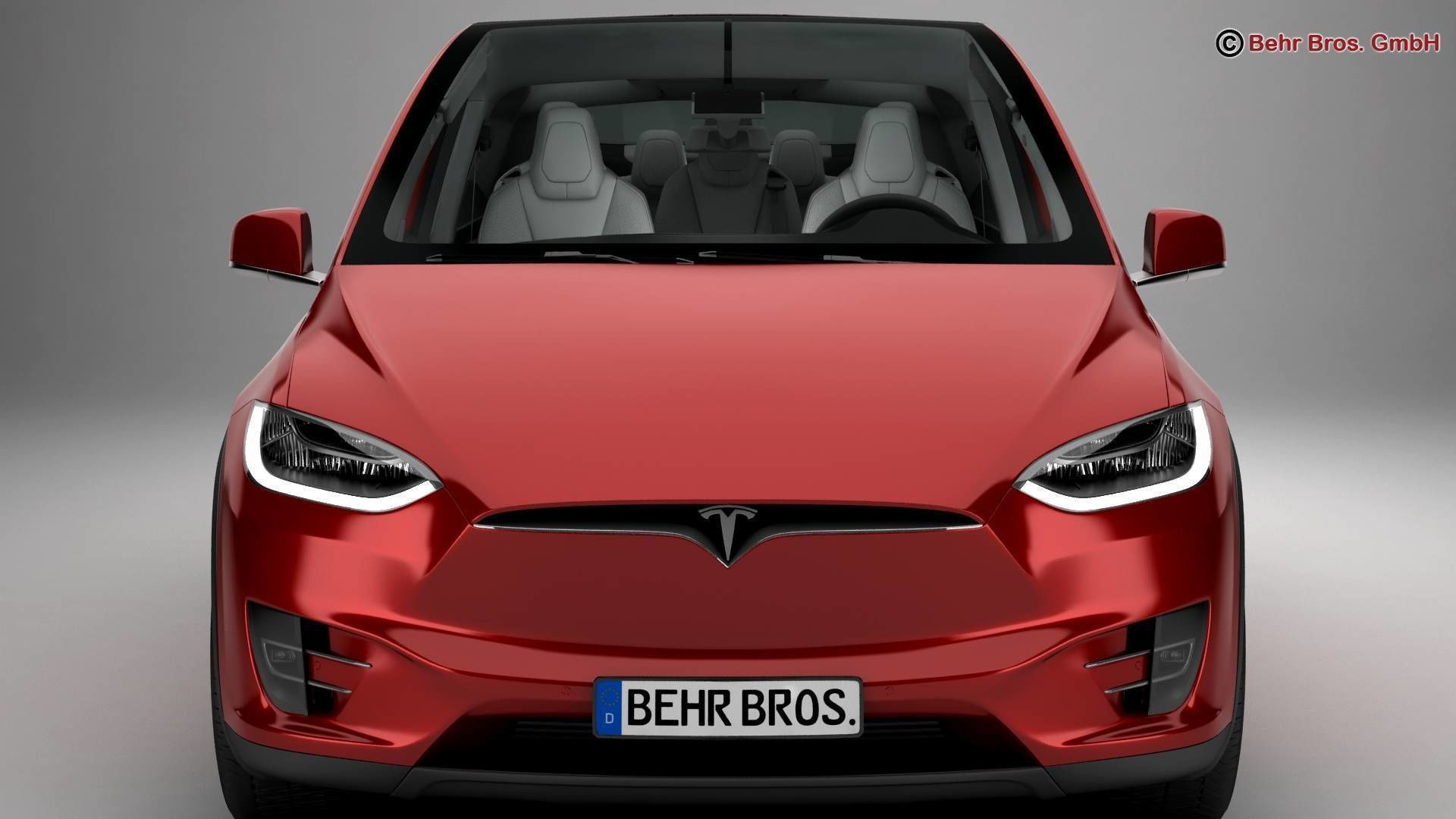 Tesla Model X 2017 3D model_6