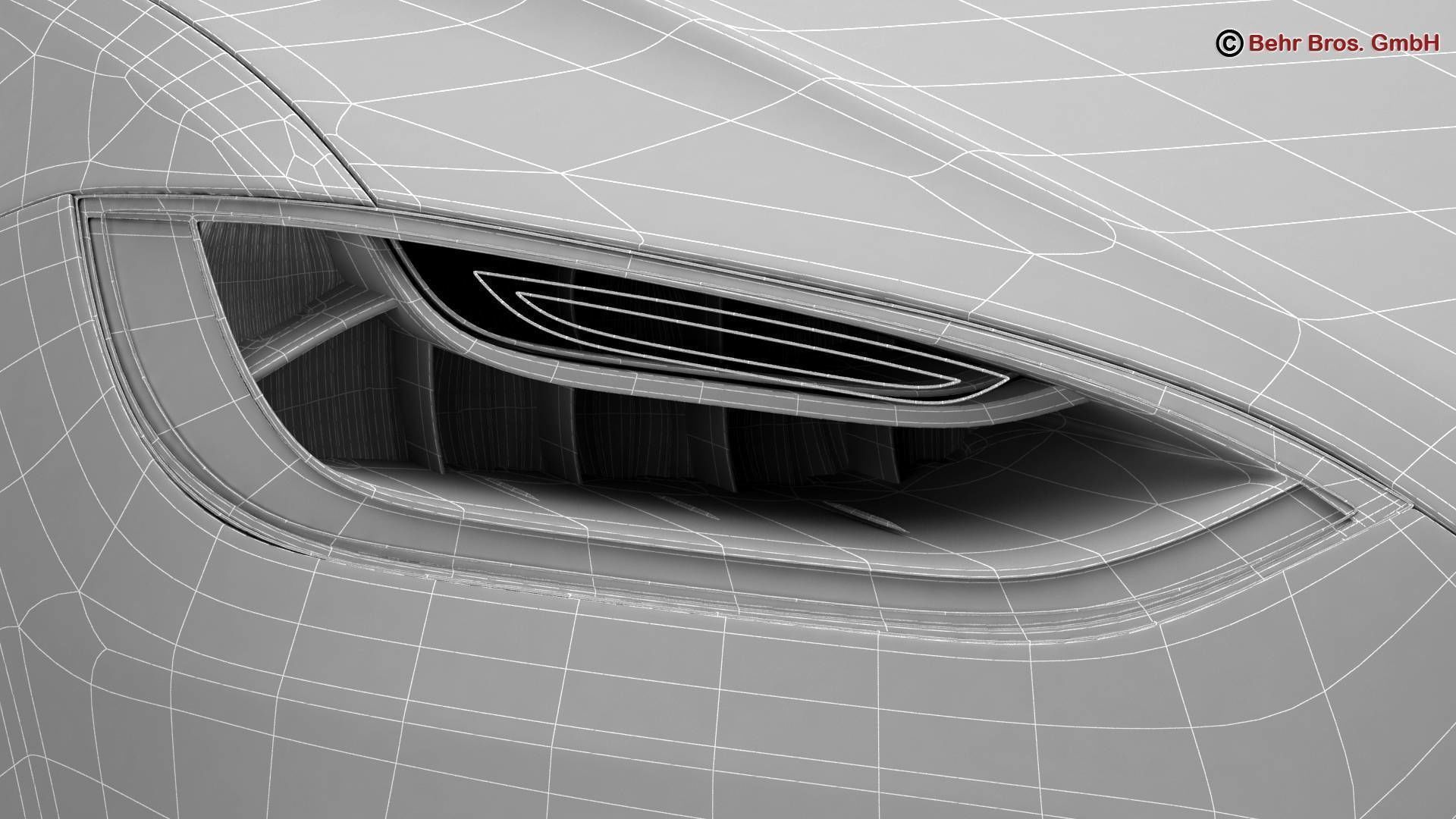 Tesla Model X 2017 3D model_24