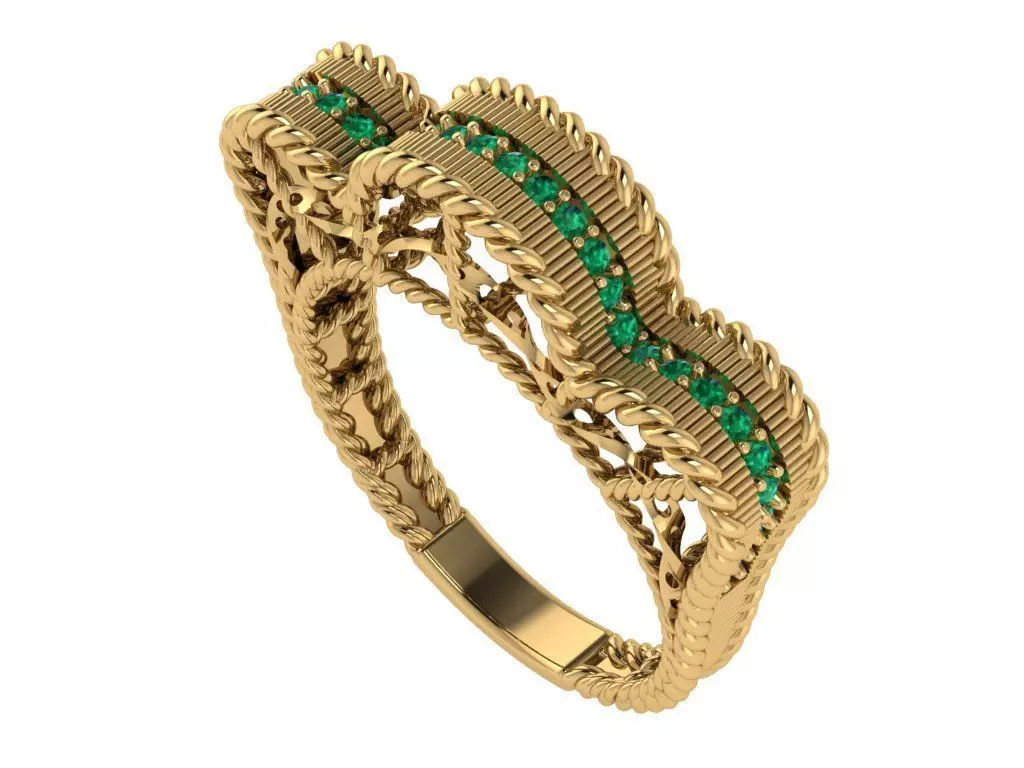 Woman Rings special Collection code0102 3D print model