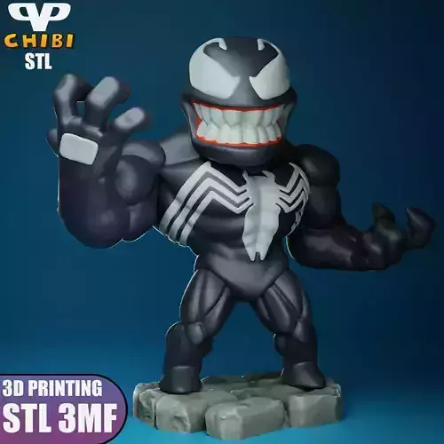 He-Man Chibi STL 3MF for 3D Printing 3DXM ChibiSTL 3D model 3D ...