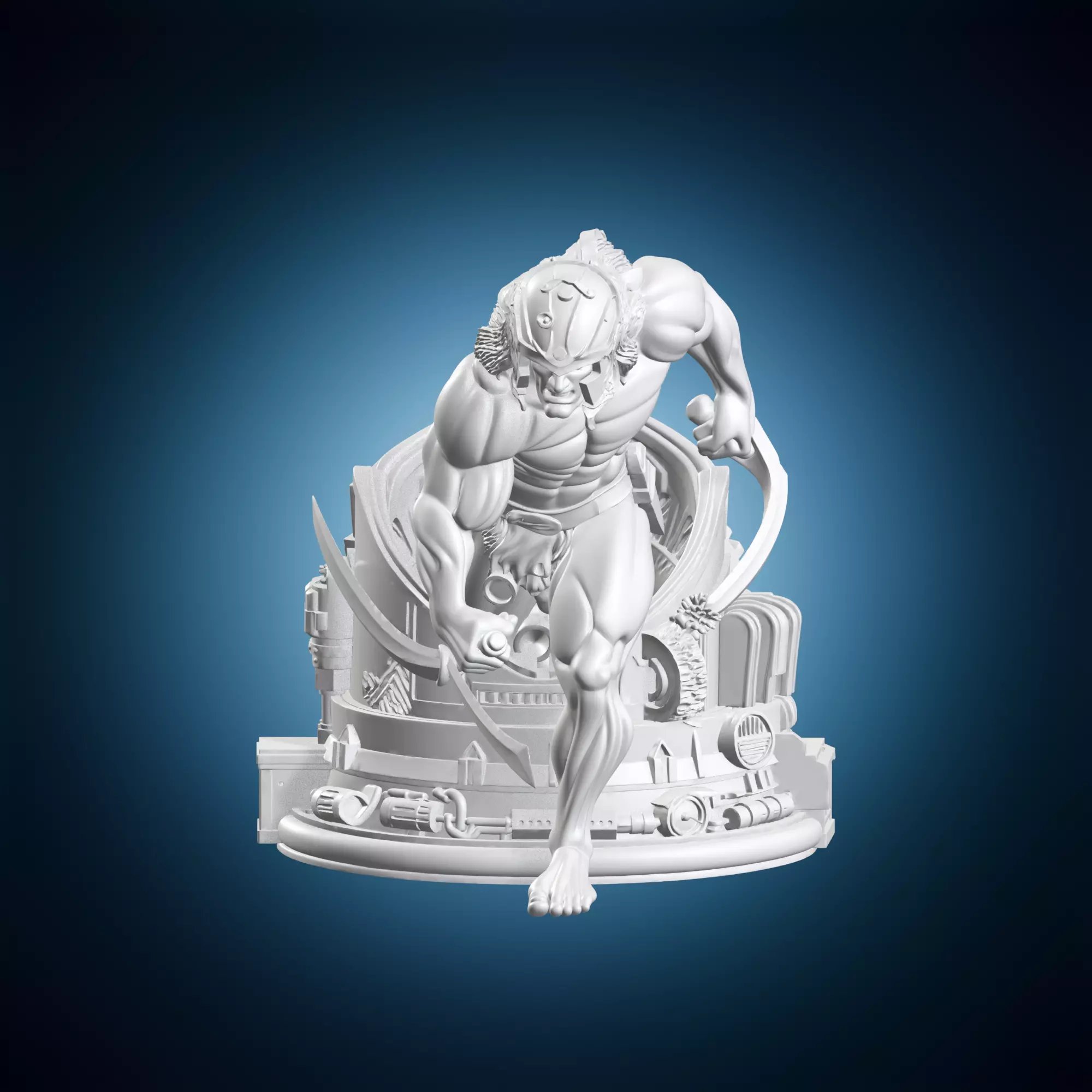 Lion O Thundercats Warrior Miniature 3D print model