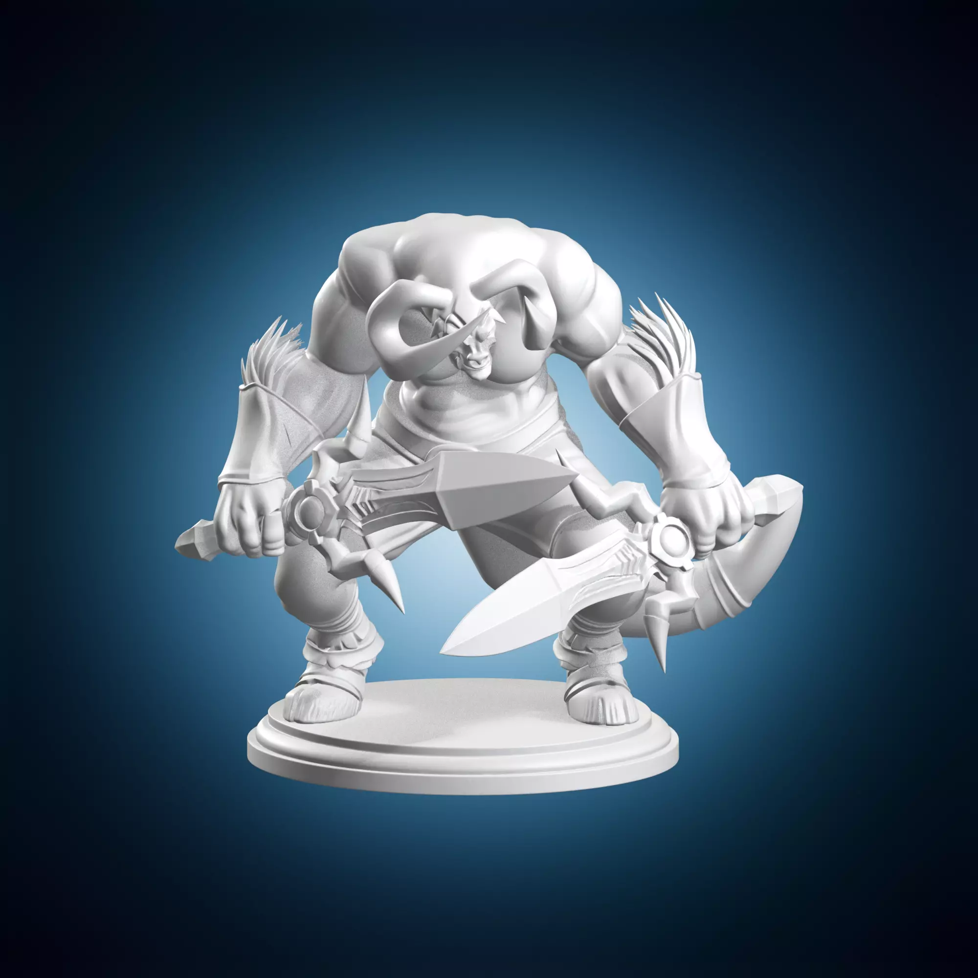 Ganon Statue Ocarina of Time 3D print model