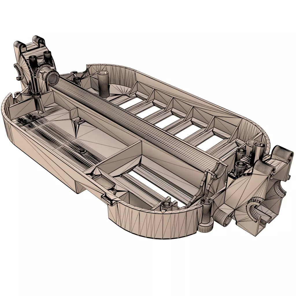 Tamiya TT-01 E Chassis 3D model 3D printable | CGTrader