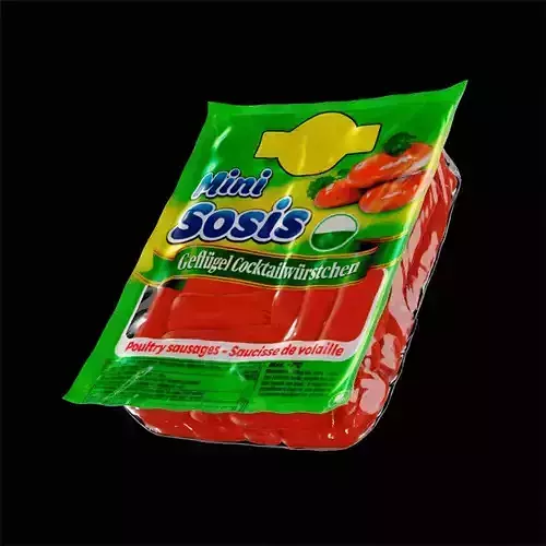 Sausage Minis 3D model 5