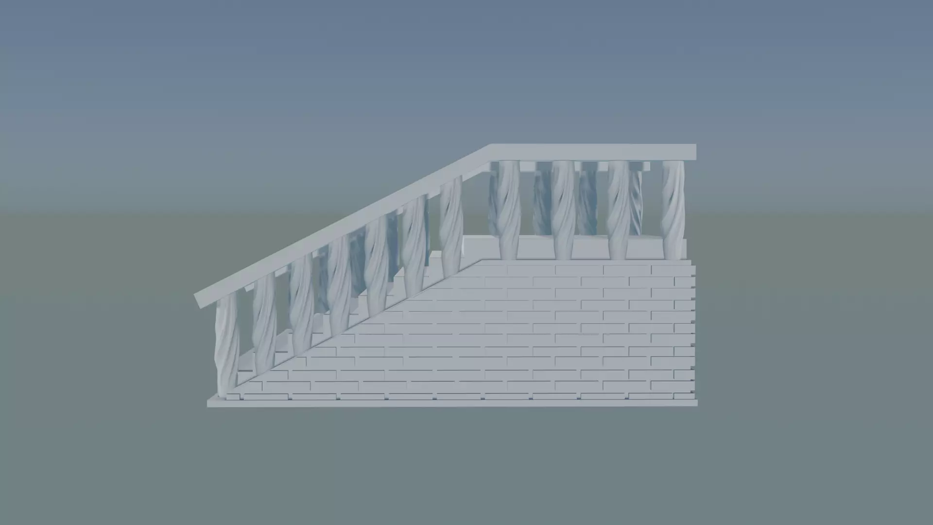 Stairs 3D print model
