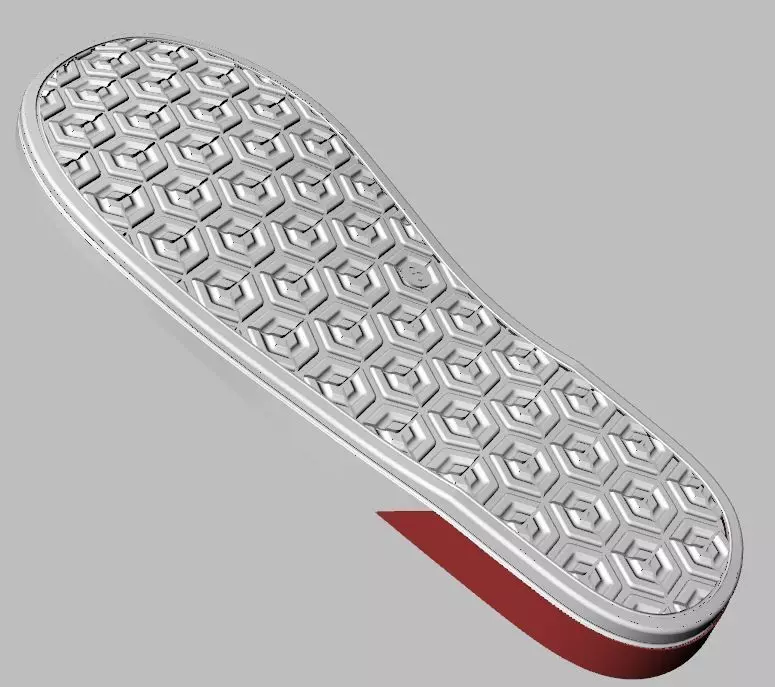 The Unique Gents Pu sole 3D 3D print model