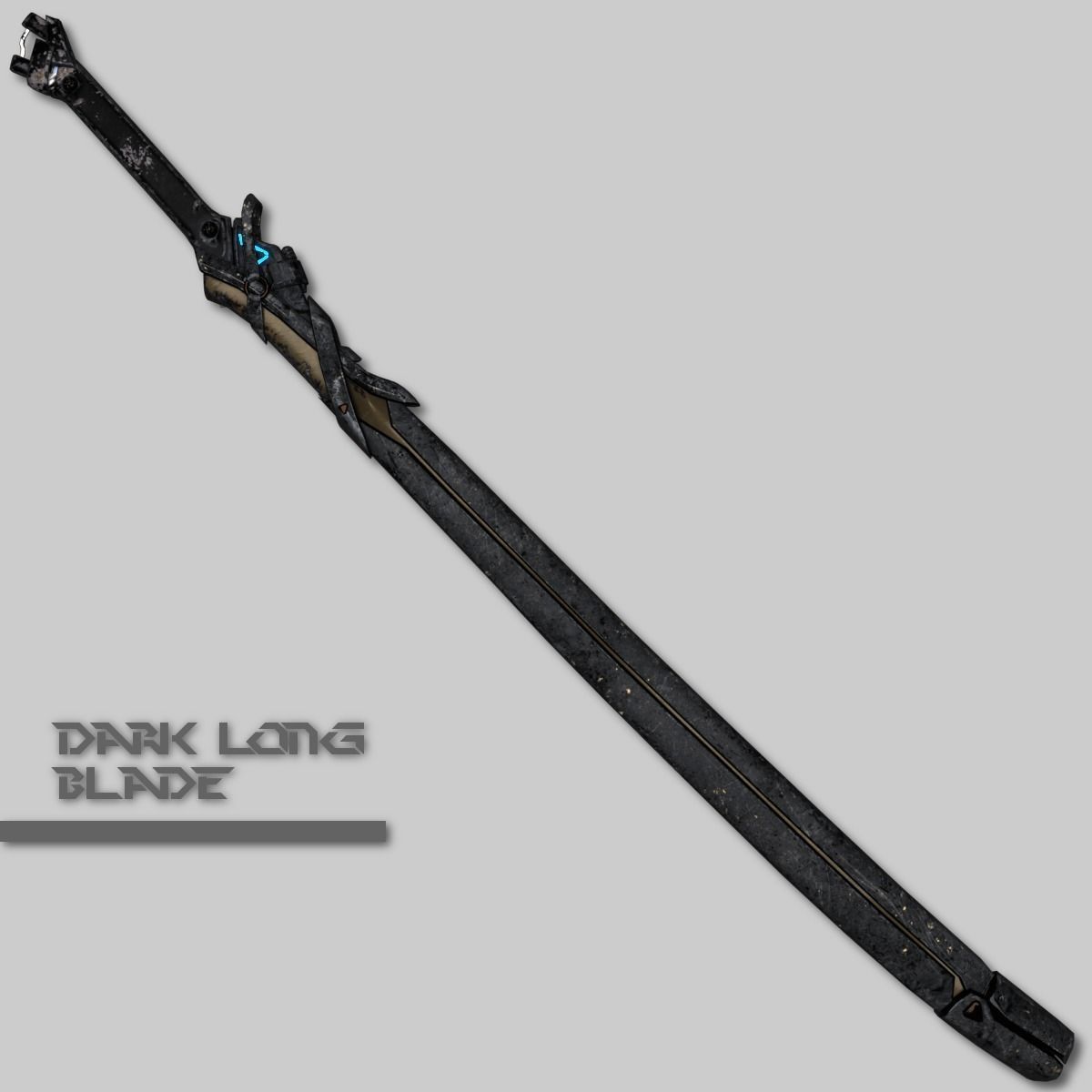 Sci-fi Sword Pack Low-poly 3D model_7